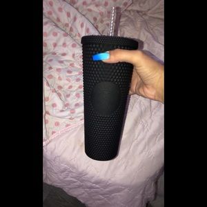 Custom black studded tumblr Starbucks